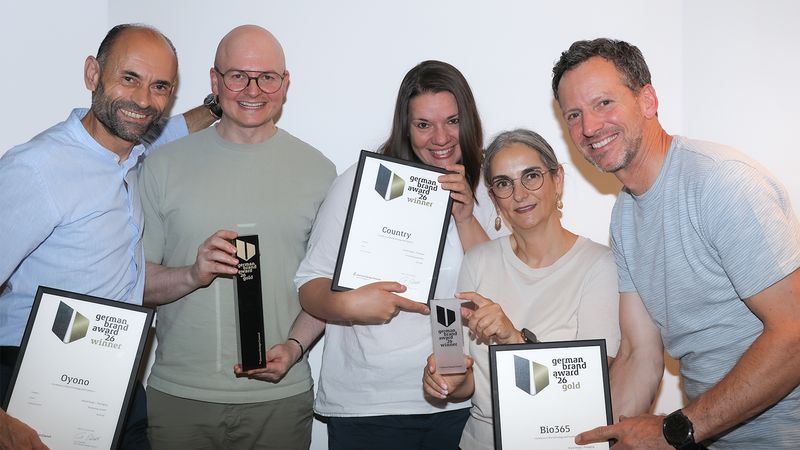 German Brand Award 2026: Dreimal gewonnen