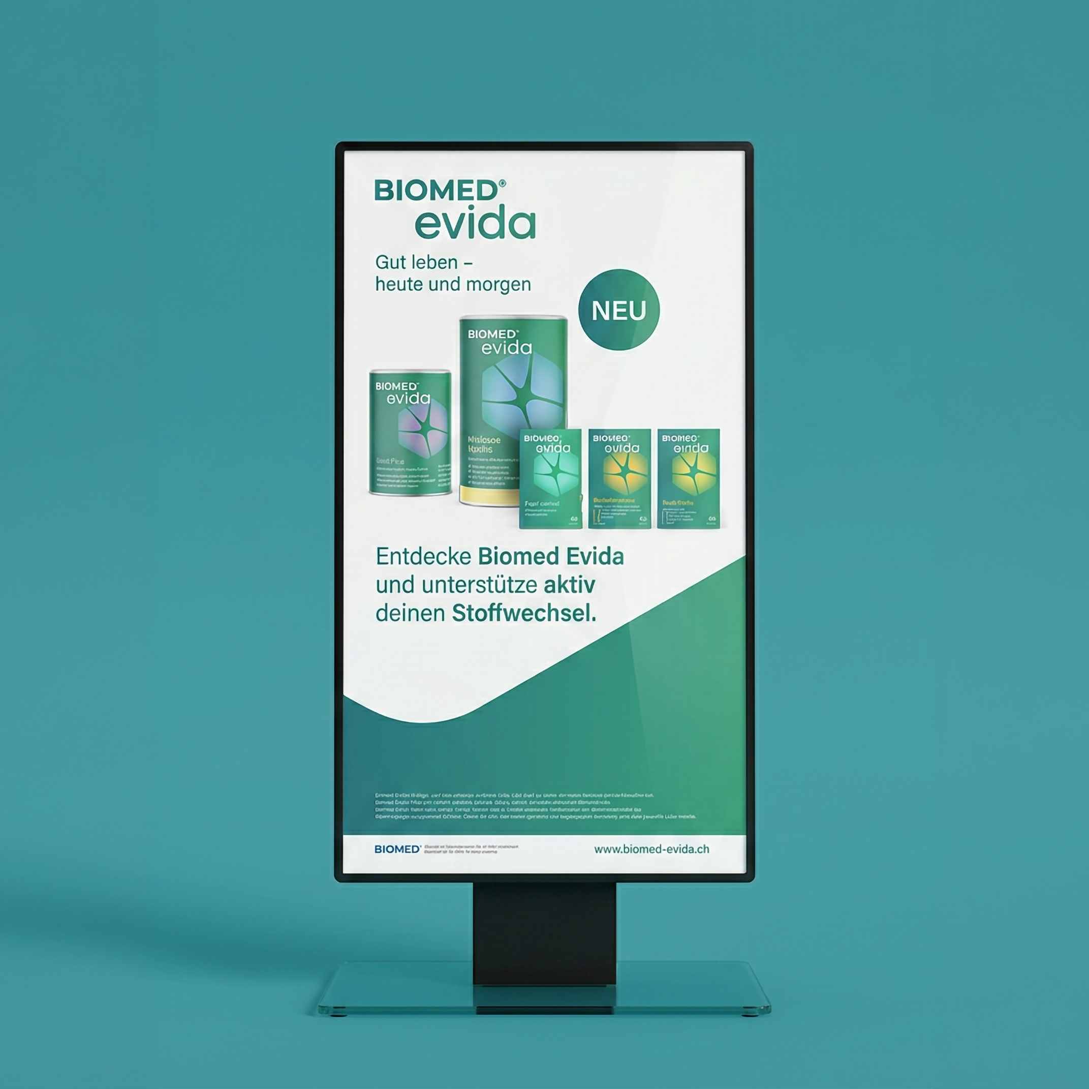 Biomed Evida Anzeige