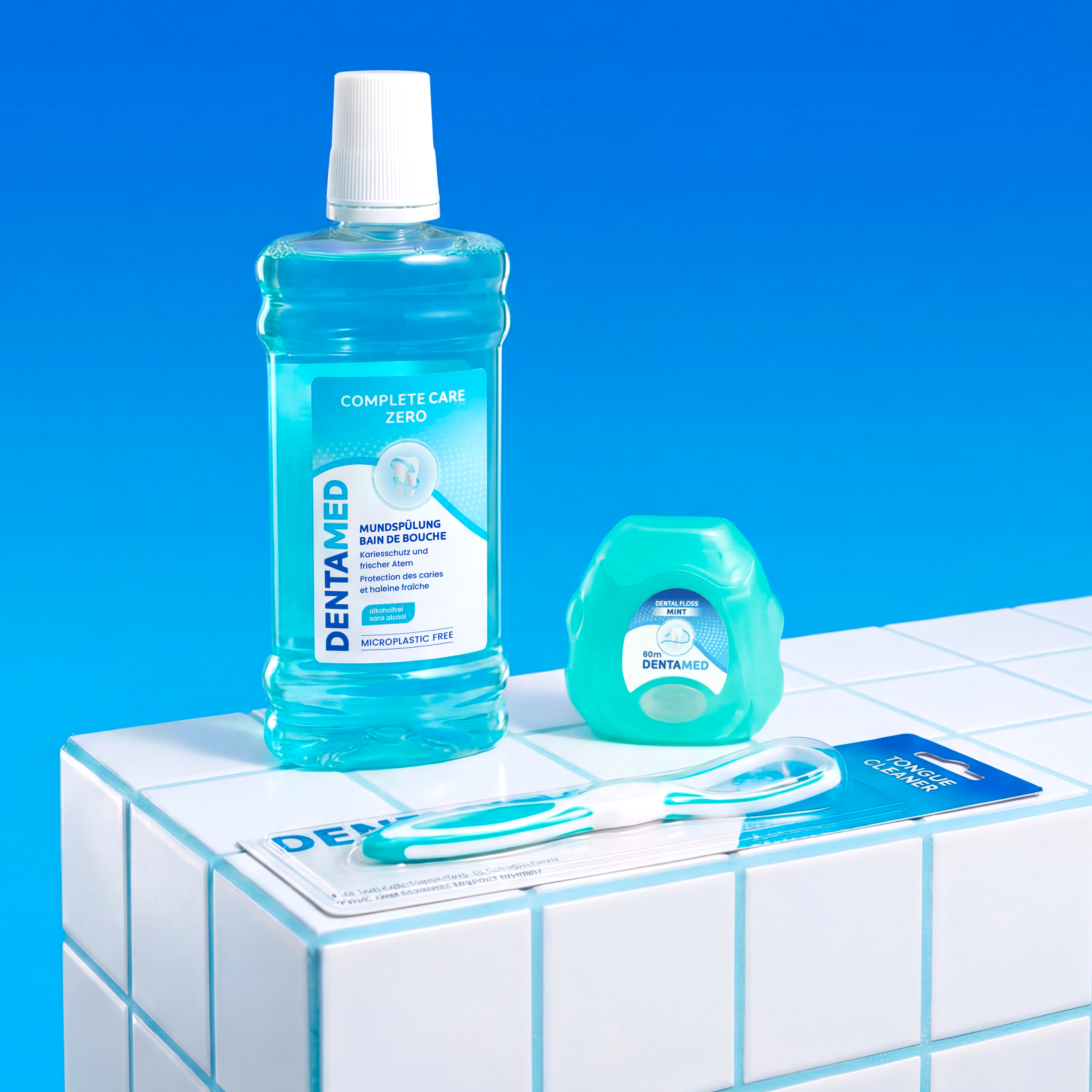 Dentamed Zahnseide Mundspühlung